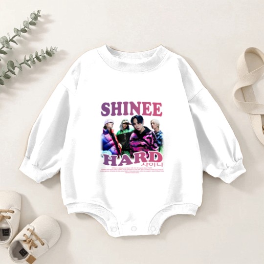 Discover Shinee Kpop Baby Romper Sweatshirts, Hard Album Baby Romper Sweatshirts v5, Shawol Baby Romper Sweatshirts, Onew Key Minho Taemin Baby Romper Sweatshirts