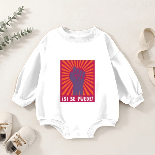 Discover si se puede Baby Romper Sweatshirts