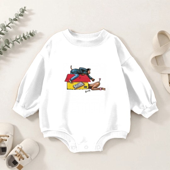 Discover Doggystyle - Snoop Dogg 2 Cl Baby Romper Sweatshirts