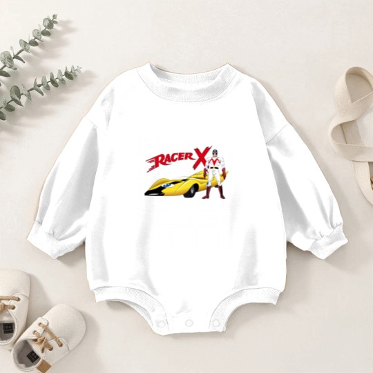 Discover Racer X Tribute to Original 60s Speed Racer Cartoon Series Baby Romper Sweatshirts