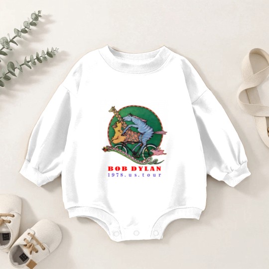 Discover Vintage 1988 Bob Dylan Baby Romper Sweatshirts Classic Baby Romper Sweatshirts
