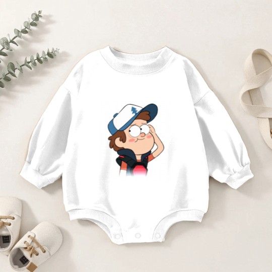 Discover Dipper Pines - Gravity Falls Baby Romper Sweatshirts