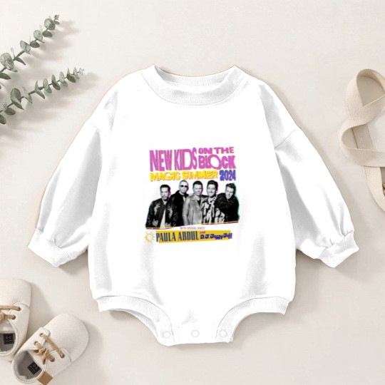 Discover NK on The Block The Magic Summer Tour 2024 Baby Romper Sweatshirts