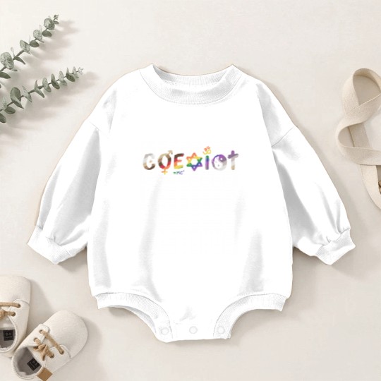 Discover Coexist Baby Romper Sweatshirts