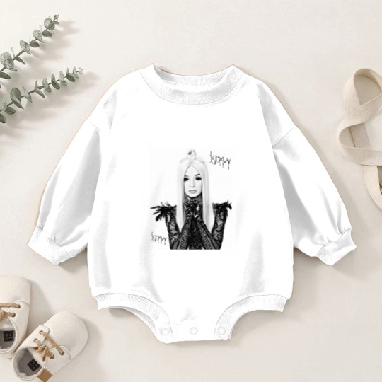 Discover Night of Poppy Baby Romper Sweatshirts