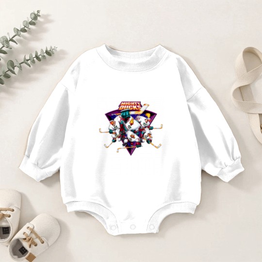 Discover the mighty ducks team Baby Romper Sweatshirts