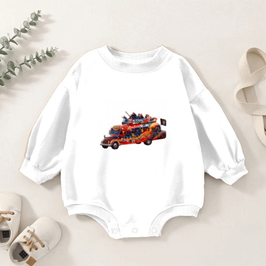Discover Furthur Bus Baby Romper Sweatshirts