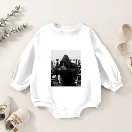 Discover kevin levrone sad Baby Romper Sweatshirts