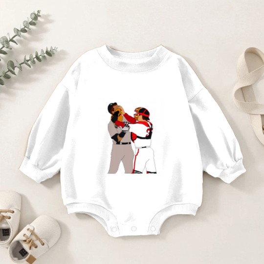 Discover Jason Varitek Alex Rodriguez Brawl Baby Romper Sweatshirts