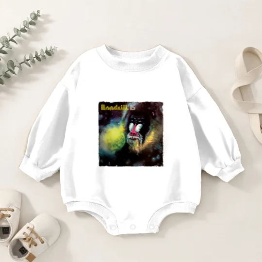 Discover Mandrill Baby Romper Sweatshirts