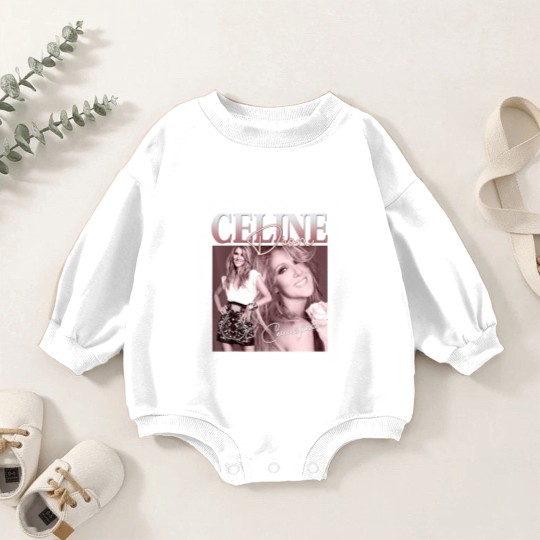 Discover Célines Dions Pop Music Diva Legend 80s Limited Baby Romper Sweatshirts