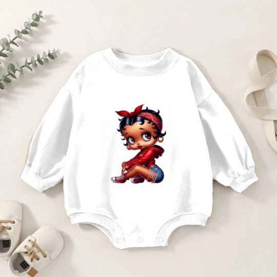 Discover Betty Boop Baby Romper Sweatshirts