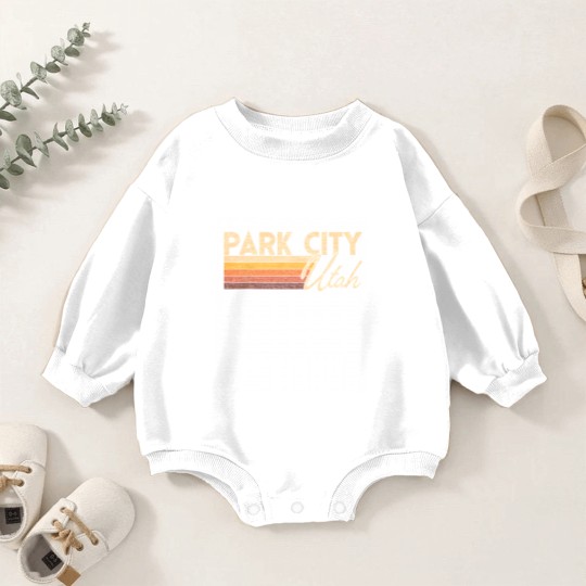 Discover Park City Utah - Park City Utah - Baby Romper Sweatshirts