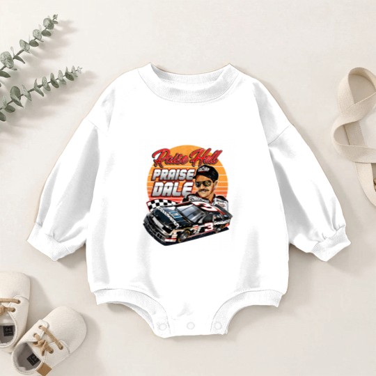 Discover Dale Earnhardt Raise Hell Praise 90S - Dale Earnhardt Baby Romper Sweatshirts