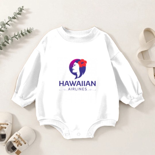 Discover Hawaiian Airlines Baby Romper Sweatshirts