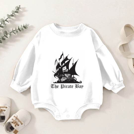 Discover The Pirate Bay Baby Romper Sweatshirts