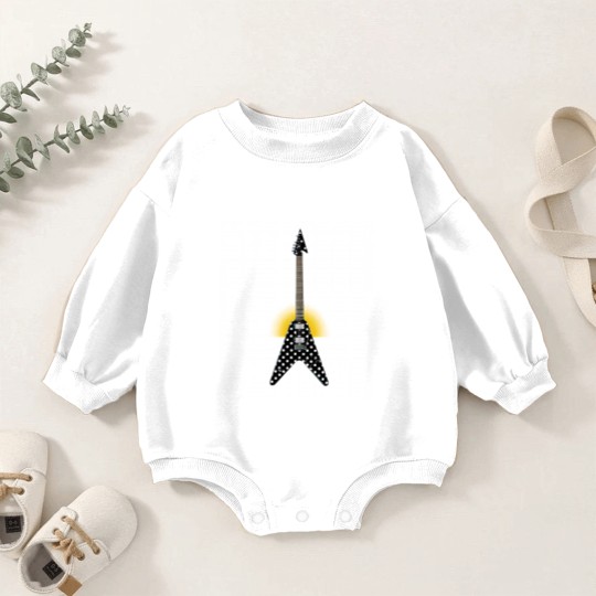 Discover Legendary Guitars - Randy Rhoads Baby Romper Sweatshirts