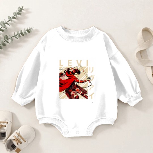 Discover Levi Ackerman - Captain Levi - Baby Romper Sweatshirts