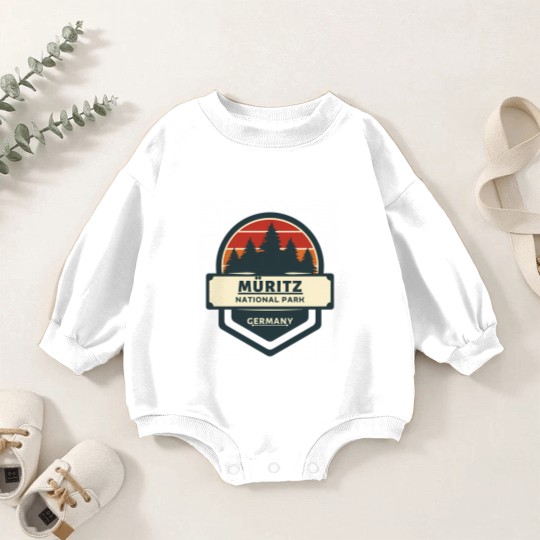 Discover muritz germany national park 2 Baby Romper Sweatshirts