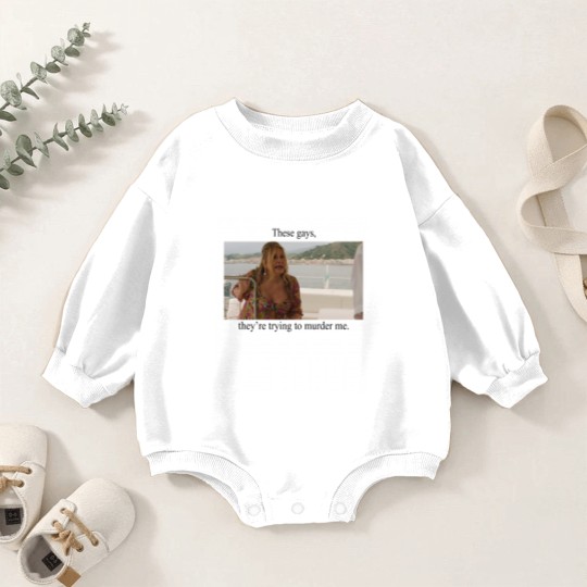 Discover White Lotus Jennifer Coolidge These Gays Tanya Coolissance TV Show Baby Romper Sweatshirts