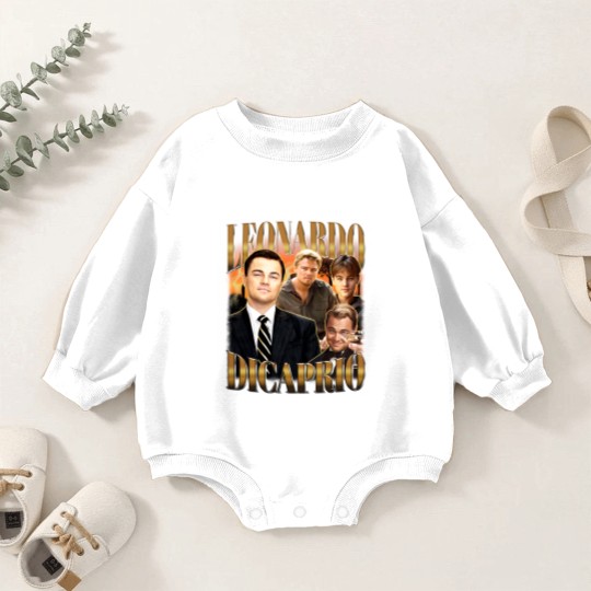 Discover Leonardo Dicaprio Bootleg Baby Romper Sweatshirts - Leonardo Dicaprio