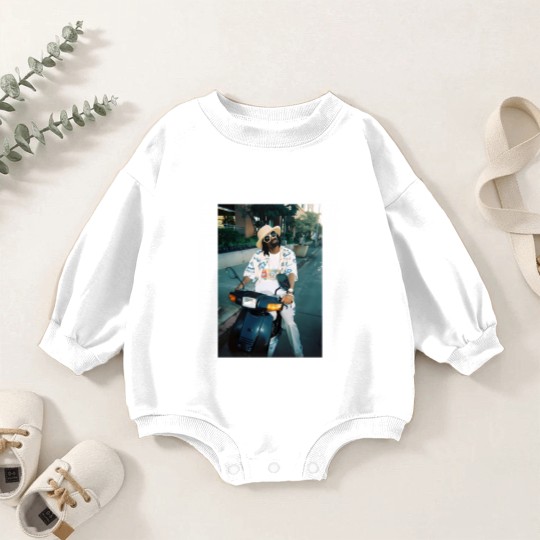 Discover Mac Dre Motorcycle Baby Romper Sweatshirts