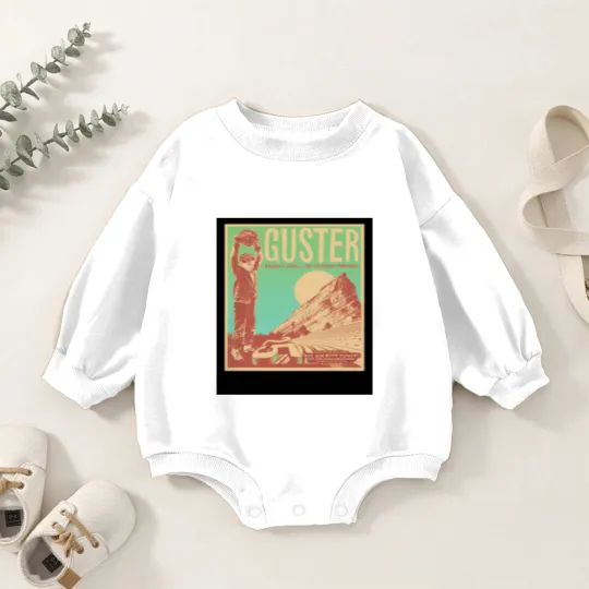Discover Guster 25th Anniversary Show Red Rocks Amphitheatre Baby Romper Sweatshirts