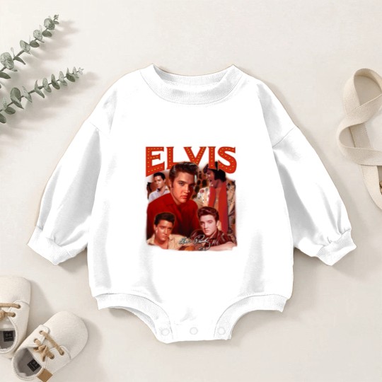 Discover Elvis Presley Music Baby Romper Sweatshirts, Elvis Presley Vintage Retro, Elvis Presley Singer 2023 Gift