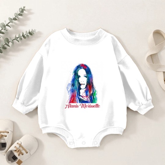 Discover You Live You Learn Alanis Morissette Baby Romper Sweatshirts, Triple Moon Tour 2024