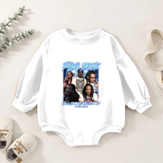 Discover FBG Duck Hiphop Baby Romper Sweatshirts, FBG Duck American Rapper Baby Romper Sweatshirts