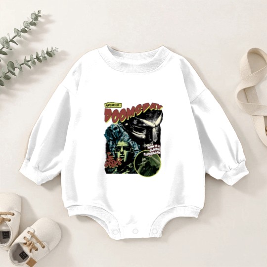 Discover Vintage  MF Dooom 90er Musik Lieben Konzert Grafik Baby Romper Sweatshirts