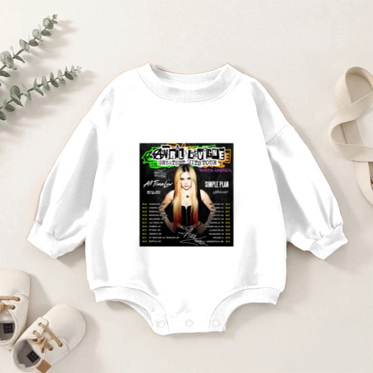 Discover Avril Lavigne Summer 2024 Baby Romper Sweatshirts