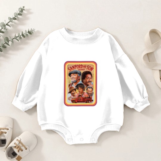 Discover Sanford and Son Art Baby Romper Sweatshirts