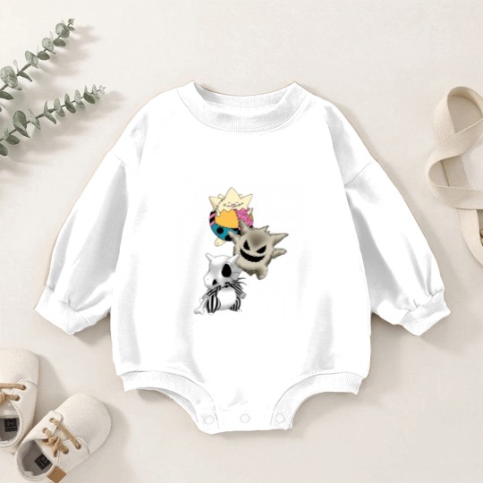 Discover PKM Cubone, Gengar Togepi Baby Romper Sweatshirts