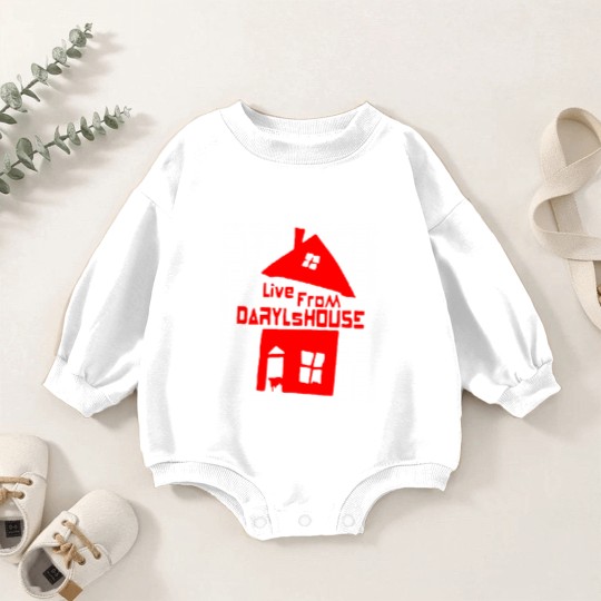 Discover live from daryls house Baby Romper Sweatshirts