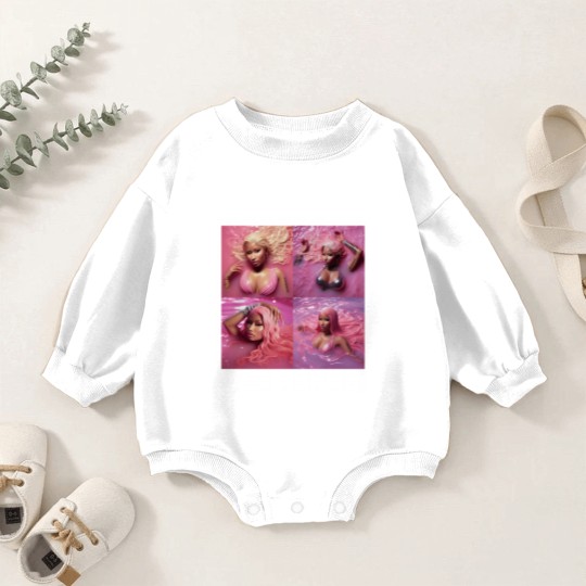 Discover Nicki Minaj Baby Romper Sweatshirts, Write A Rap, Pink Friday 2 Baby Romper Sweatshirts, Nicki Minaj Tour Baby Romper Sweatshirts