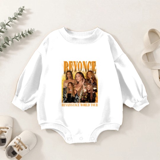 Discover Beyonce, Renaissance 2023 World Tour, Vintage Beyonce  2023, Beyonce Baby Romper Sweatshirts