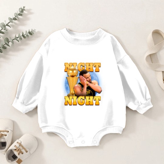 Discover Night Night Curry Baby Romper Sweatshirts