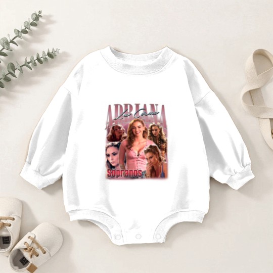 Discover Adriana La Cerva Baby Romper Sweatshirts, The Sopranos Baby Romper Sweatshirts, Adriana La Cerva Baby Romper Sweatshirts, Drea de Matteo Baby Romper Sweatshirts