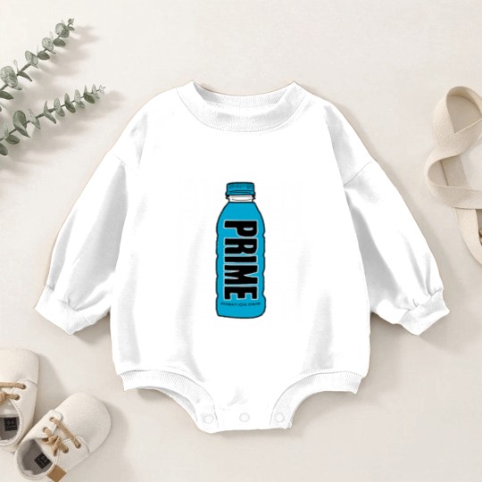 Discover KSI and Logan Paul Prime Hydration Drink blue raspberry Active Baby Romper Sweatshirts