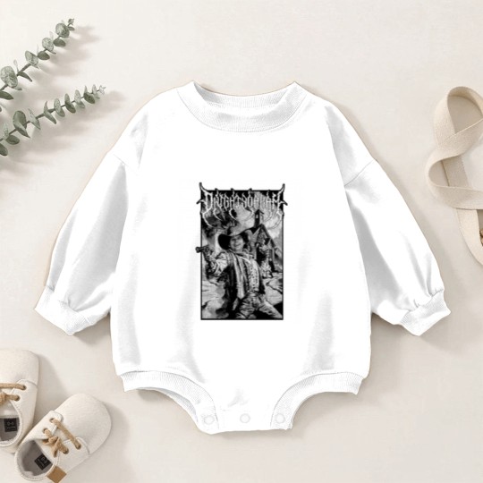 Discover Dwight Yoakam Gunslinger Black Metal Baby Romper Sweatshirts