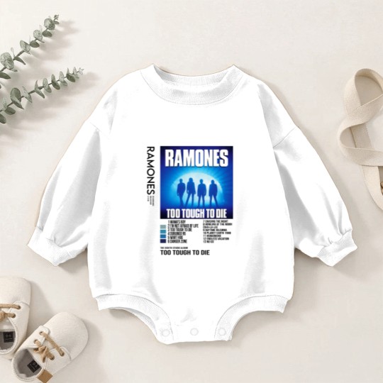 Discover Ramones Too Tough to Die Baby Romper Sweatshirts