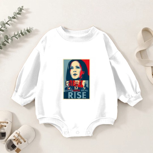 Discover Hope Hate Heal Rise - Baby Romper Sweatshirts