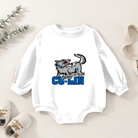 Discover Copiah-Lincoln Community College Wolves in Wesson Baby Romper Sweatshirts