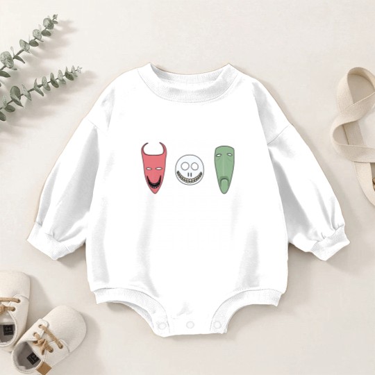 Discover Lock, Shock and Barrel Masks Baby Romper Sweatshirts