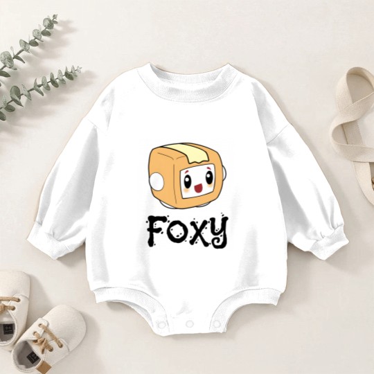 Discover Lankybox Boxy Baby Romper Sweatshirts