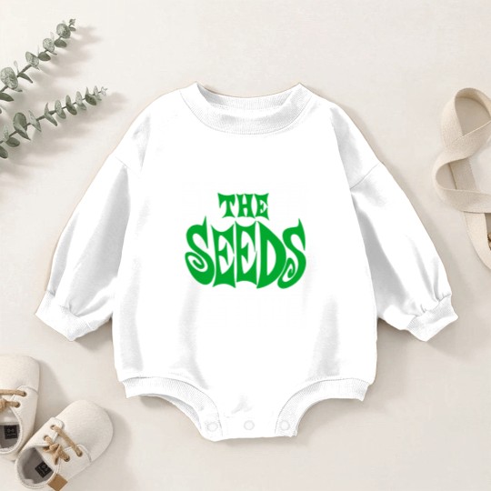 Discover the seeds band logo Baby Romper Sweatshirts