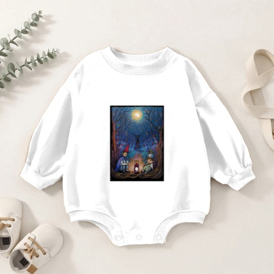 Discover Over the Garden Wall Baby Romper Sweatshirts