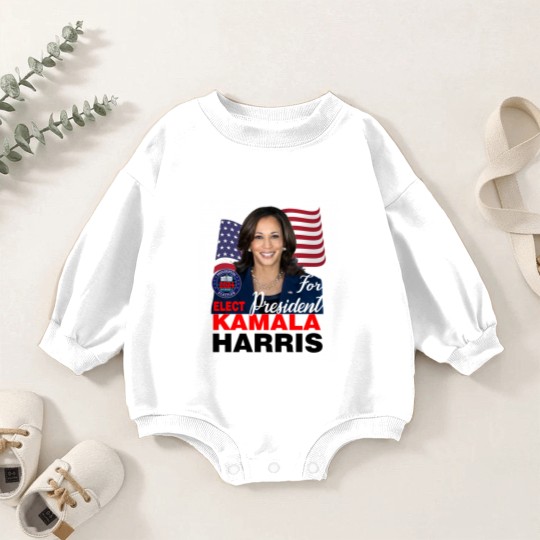 Discover KAMALA HARRIS FOR PRESIDENT Baby Romper Sweatshirts