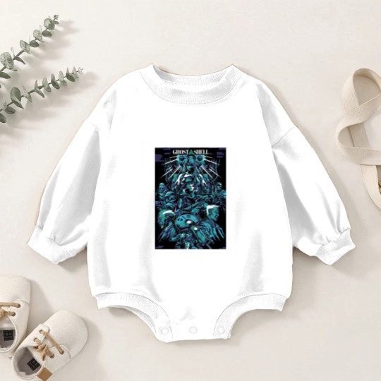 Discover Ghost In The Shell Baby Romper Sweatshirts